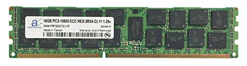 Adamanta 16 GB ( 1 x 16gb )T[o[AbvO[hfor HP ProLiant sl250s g8 ddr3 1333 MHz pc3 ? 10600 ECC REGISTERED 2rx4 cl9 1.35 V