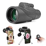 monocular 10x50 bak4 【Hohe Sichtqualität】 Hervorragendes BaK-4-Prisma und voll mehrfach vergütetes FMC-Objektiv, überlegene Lichtdurchlässigkeit und Helligkeit für klare Sicht, hilft Ihnen, das Ziel in weiter Sicht ohne Farbverlust zu identifizieren.