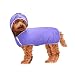 Medium Slate Blue Pet Towel Quick Pet Drying Towels After Bath, Pool or Beach Wearable Dog Towel