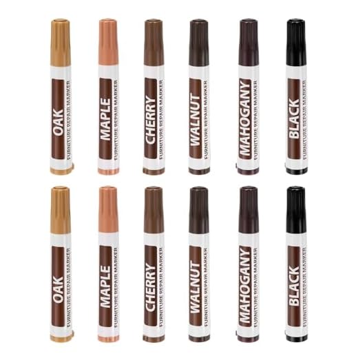 Furniture Repair Wood Markers, 12 Pcs