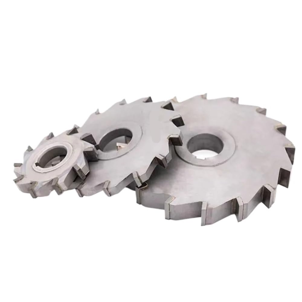 Dreischneidiger Fräser aus Wolframstahllegierung, 4 mm - 20 mm Dicke, hochpräziser Fräser aus Legierung, 1 Stück(125MM*16MM)