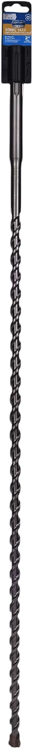 Century Drill & Tool, 83703, 5/8"X31"X36",SDS Max,2 Cutter Design Drill Bits, Accurate & Precise Drilling