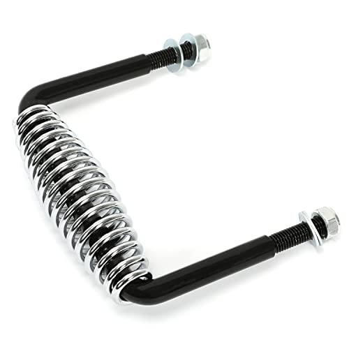 HECASA 6" Steel Stainless Spring Handle 5" Wide Overall with 1/2" Steel Rod Fit for BBQ Pits Trailers, Custom Metal Projects, Custom Built Grills, Pits, Wood Stoves, Cabinets Heavy Duty by HECASA - Used condition - Image 8