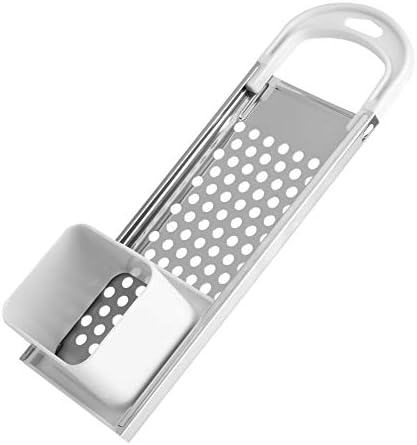 Asixx Spätzle Grater Made of Stainless Steel and Plastic with Comfortable Handle for Pasta, Rice or Potatoes 32.4 x 10.7 x 6.3 cm