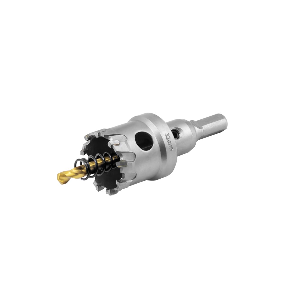 Aohhy Lochsäge Hartmetall Bohrer, Professional TCT Metall Bohrer für Edelstahl, Kunststoff, Messing, Eisen, Aluminium
