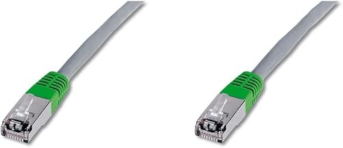 DIGITUS Crossover-Patchkabel Cat-5e – 2 m – 1 Gbit/s – SF/UTP Schirmung – Kupfer