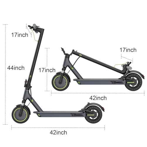 Electric Scooter – 8.5″/10”/14” Solid Tires, 350W/500W
