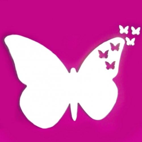 Super Cool Creations Butterflies out of Butterfly Mirrors - 60cm x 40cm, Silver - Image 4