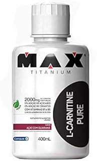 L-Carnitine 2000Mg (400Ml) - Sabor Açai com Guaraná, Max Titanium