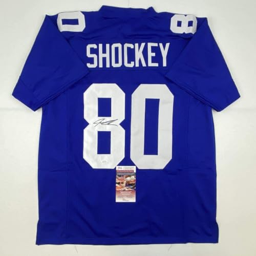 Jeremy Shockey New York Football Jersey Autographed