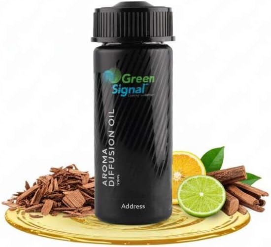 Green Signal Address Aroma Diffuser Oil for Aromatherapy, Better Sleep, Living Room, Gym and Ofiice (170ml)