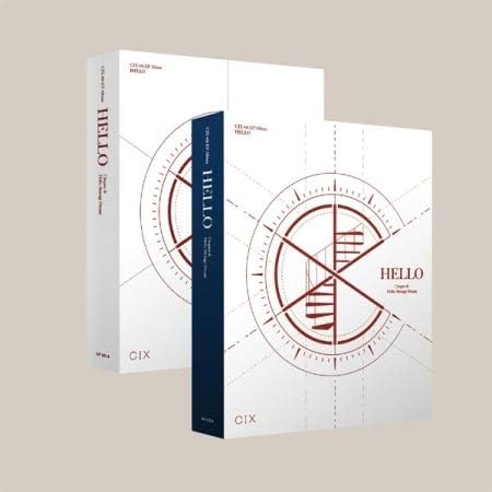 CIX [ Hello Chapter Ø ] 4th EP Album [ Hello ] CD+84p Photo Book+Individual Photo Card+Photo Card Frame+Folding Poster+Illustration Card+Profile Photo Sticker+Film Photo+Polaroid Photo Set