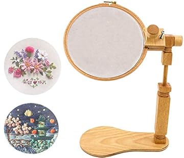 embroidery hoop frame stand