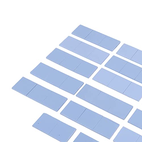 Syrisora ​​50PCS Almofadas de Silicone Condutoras Térmicas Folha de Condução de Calor para Telefone