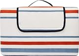 Amazon Basics - Picknickdecke, campingdecke mit wasserdichter Unterseite, 200 x 200 cm