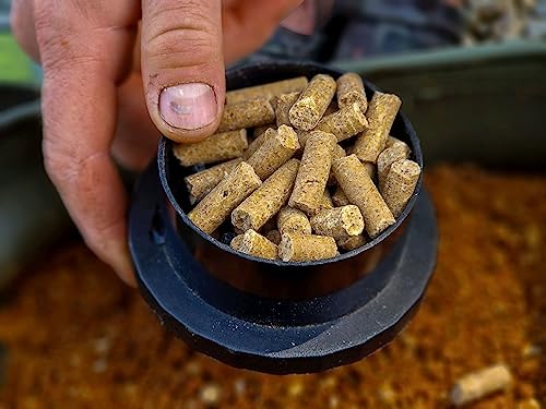 Tandem Baits Carp Food XL Natural Pellets Mais CSL | Karpfen-Pellets | Karpfen Angeln ohne Mühe | Köder zum Große-Fische-Angeln | Karpfenzubehör für Profis & Hobby-Angler | Angelfutter – Bild 3