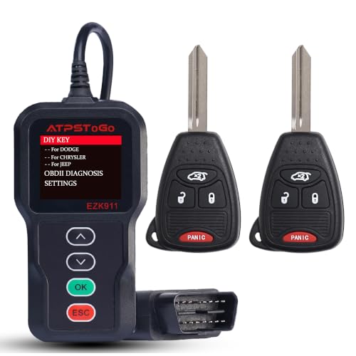 Jeep Wrangler Key Fob Replacement Kit