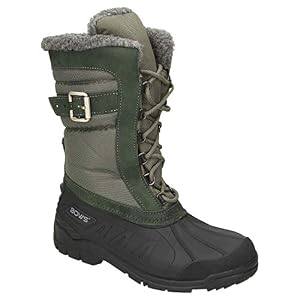 BOWS BOWS® -SUSI- Winterstiefel Damen Schnee Stiefel Snow Schuhe Winterboots warm gefüttert wasserdicht wasserabweisend, Schuhgröße:36, Farbe:grün BOWS BOWS® -SUSI- Winterstiefel Damen Schnee Stiefel Snow Schuhe Winterboots warm gefüttert wasserdicht wasserabweisend, Schuhgröße:36, Farbe:grün