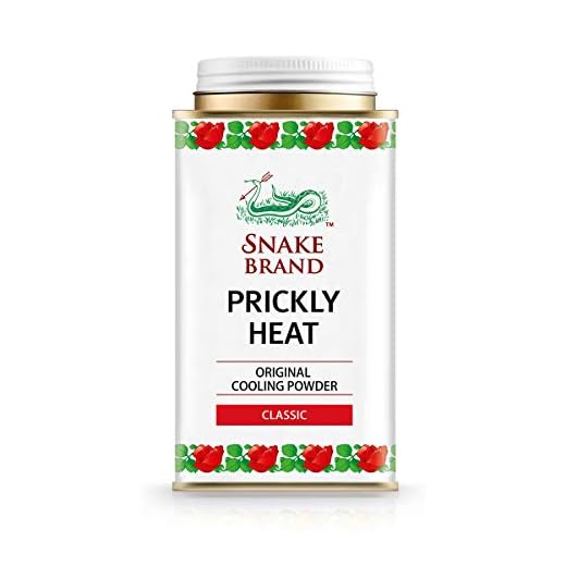 Snake Brand Prickly Heat Kühlpulver (Classic, 140g)
