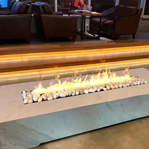 Elektrischer Kamin Eingebetteter elektrischer Kamin mit 3D-Zerstäubung, moderne Wohnzimmerdekoration, Dampf-Elektrokamine, superlange Simulationsflamme „120 x 24 x 16 cm“ Dekorativer Elektrischer Kami – Bild 6