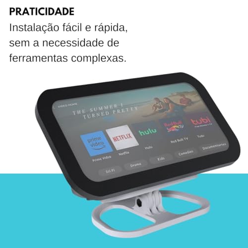Suporte Stand Magnético de Mesa Angulável Compatível com Alexa Echo Show 8 3ª Geração - ARTBOX3D