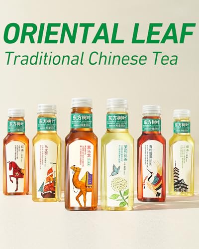 ORIENTAL LEAF Unsweetened Iced Tea – Bottled Ganpu Tea, 16.9 FL oz bottles (Pack of 15), Sugar Free, 0 Calories - Image 3