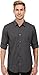 Calvin Klein Men's Mini Glenn Plaid Roll Tab Long Sleeve Button Down Shirt