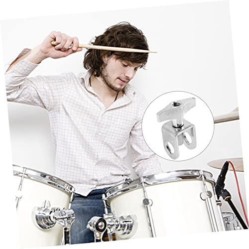 Soporte ajustable para cencerro Standard Cowbell, abrazadera para batería y bombo, clip duradero para mayor rendimiento y uso versátil miniatura 4