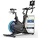Sportstech sBike Lite - Smartes Heimtrainer Fahrrad mit LED - Deutsche Qualitätsmarke - App mit Kursen und 360° Tablet-Halterung für Full Body Workout - Ergometer, Indoor Fitnessbike (sBike Lite BL)