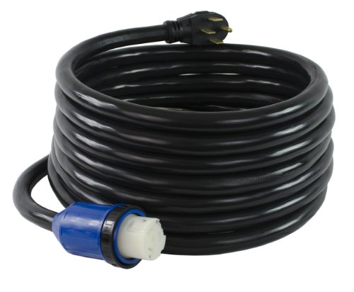 Conntek 14455-15, 50 Amp Rv Power Cord To 50 Amp Locking (15 Feet) , Black #TOP20