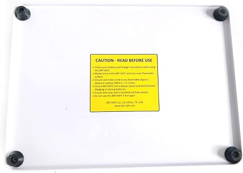 Huikdy Bat-Safe Lipo-Lithium Battery Charging Safe Box #TOP3