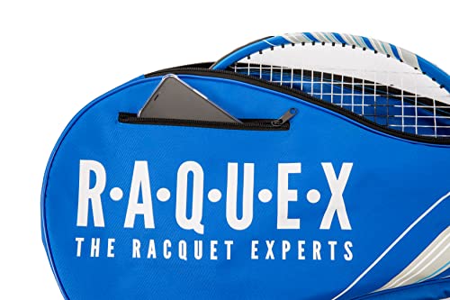Raquex Tennis Racket Bag, Blue or Black, Tennis Racket Cover Bag - Image 4