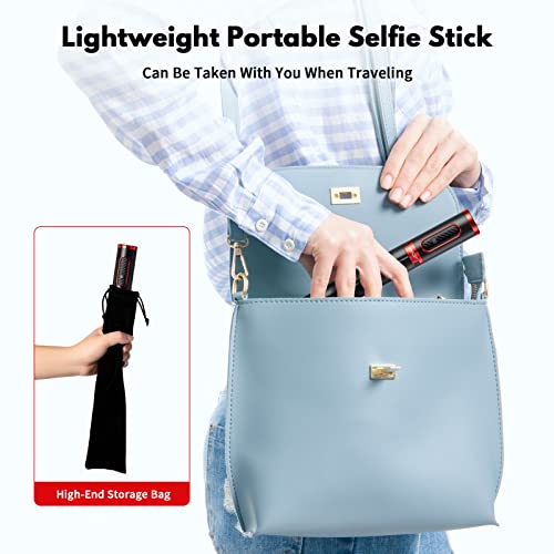 Ulclayrus Portable 60" Aluminum Alloy Cell Phone Selfie Stick Tripod Stand With Integrated Remote,Compact Size,Lightweight,Tall Extendable Phone Tripod For 4''-7'' Iphone And Android Smartphones #TOP5