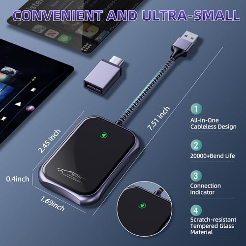 Tkasio BY960G Wireless Carplay Adapter thumb #8