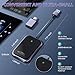 Wireless Carplay Adapter, 2025 Upgrade Converts Wired to Wireless Adapter for iPhone, Auto Connect Dongle for Apple Car Play, Bluetooth No Delay Control for Cars from 2016 and iOS 10+, Black