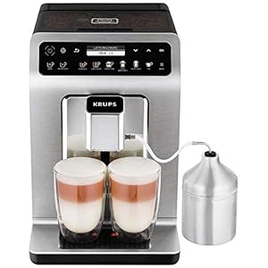 KRUPS, Bean to Cup Coffee Machine, Evidence Plus, EA894T40 Automatic Espresso/Titanium