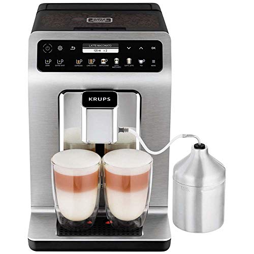 KRUPS, Bean to Cup Coffee Machine, Evidence Plus, EA894T40 Automatic Espresso/Titanium
