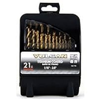 Algopix Similar Product 14 - VULCAN 211990OR Bit Drill Titanium Set