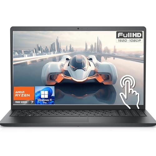 Dell Inspiron 3535 �^�b�`�X�N���[���m�[�g�p�\�R���A8�R�A�X�s�[�h AMD Ryzen 7-7730U CPU�A15.6�C���` FHD�^�b�`�f�B�X�v���C (Windows 11 Pro, 32GB RAM | 1TB SSD)�B