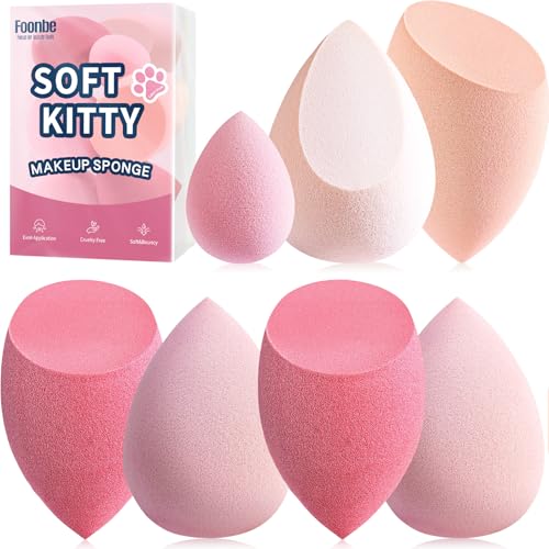 Makeup Sponge Set Foonbe Blender Sponges 7 Pcs for… Makeup Sponge Set Foonbe Blender Sponges 7 Pcs for…