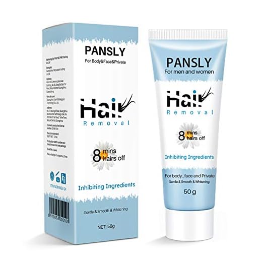Walory Hårborttagningskräm - Pansly 50G Hårborttagningskräm Säkert Mjukt Hår Ta Bort Mjuk Hud Djupt