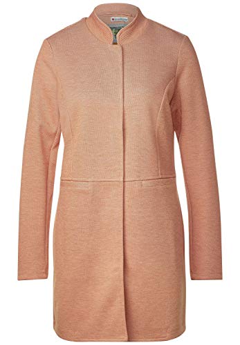 Preisvergleich Produktbild STREET ONE Damen 211200 Pique Mantel, Soft Foxy Caramel Melange, 34