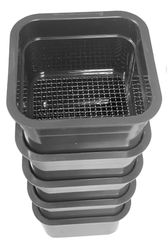 Sluice Fox mini Classifier Screen Gold panning Kits, Stainless Steel Screen mesh sifting Sieve Prospecting and gem Sorting; Shark Tooth sift Sifter (5 Piece Black)