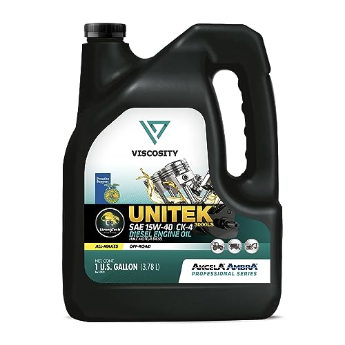 Aceite para motor Diesel 15W-40 VISCOSITY Unitek 1 Galón