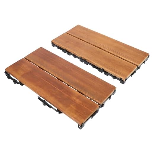 BUTIFULSIC Suelo De Madera Baldosas Suelo De Patio Suelo De Balcón Madera Carbonizada Cubierta De Madera Pinus Sylvestris