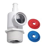 LINGJIONG Conector de Montaje en Pared para Limpiador - Piezas de Repuesto universales para limpiadores de Piscinas,Depurador de Manguera de Limpieza, Piezas de Limpiador de Piscinas para limpiadores
