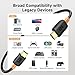 Cable Matters Mini USB to USB C Cable - 6.6ft, 480Mbps Data, 15W Charging, USBC to MiniUSB Cable for Game Controller, Camera, GPS, Dash Cam, Black