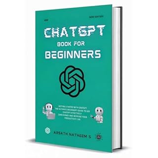 CHATGPT BOOK FOR BEGINNERS Audiolibro Por Arsath Natheem S arte de portada