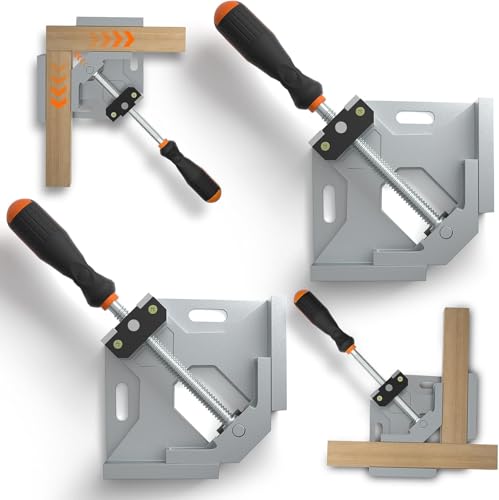 Two Right Angle Clamps for Woodworking