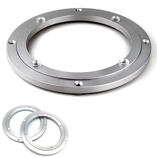Plateau tournant en alliage d'aluminium robuste pour table de cuisine